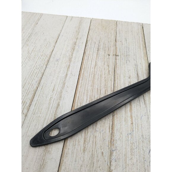 Spatula Nylon Slotted Reinforced Turner Flipper No 115 Black Hutzler - Picture 3 of 7